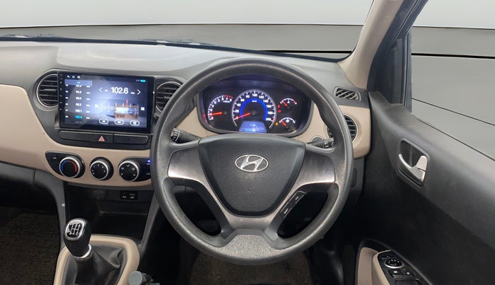 2014 Hyundai Grand i10 SPORTZ 1.2 KAPPA VTVT, Petrol, Manual, 39,981 km, Steering Wheel Close Up