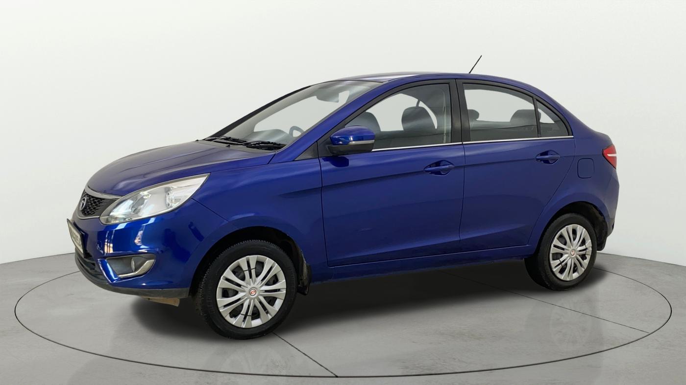 2015 Tata Zest XMS PETROL, Petrol, Manual, 75,968 km, Left Front Diagonal