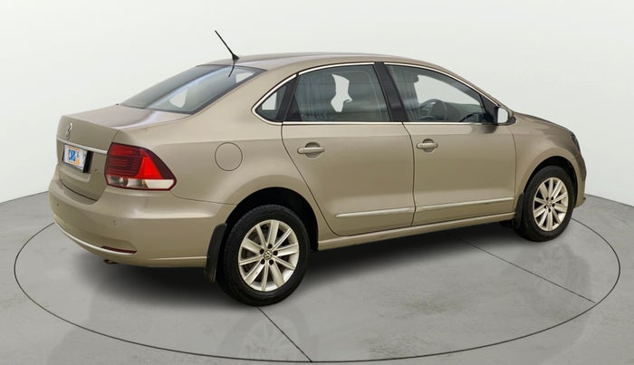 2016 Volkswagen Vento HIGHLINE 1.6 MPI, Petrol, Manual, 1,02,598 km, Right Back Diagonal
