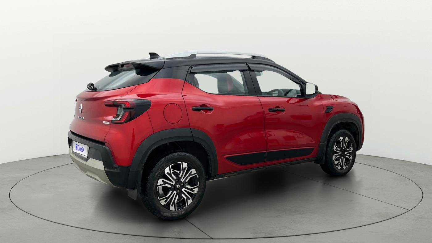 2022 Renault Kiger RXT (O) TURBO MT DUAL TONE, Petrol, Manual, 32,299 km, Right Back Diagonal