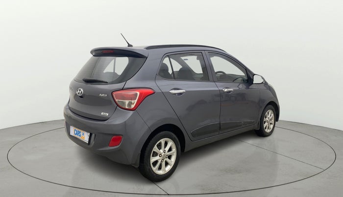 2014 Hyundai Grand i10 ASTA AT 1.2 KAPPA VTVT, Petrol, Automatic, 1,12,492 km, Right Back Diagonal
