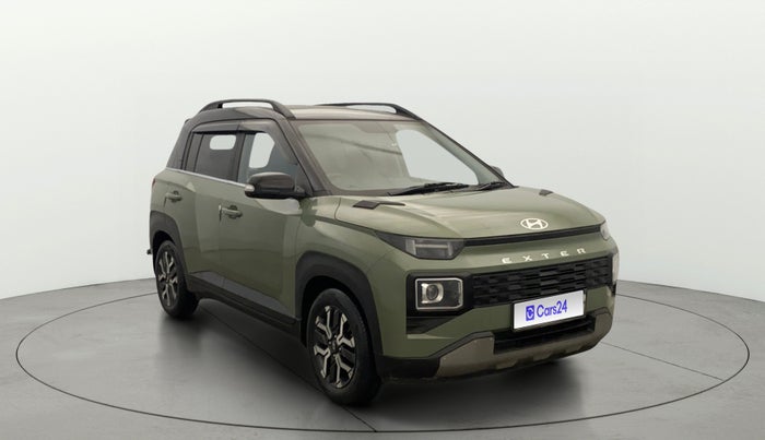2023 Hyundai EXTER SX (O) CONNECT 1.2 MT DUAL TONE, Petrol, Manual, 50,566 km, Right Front Diagonal