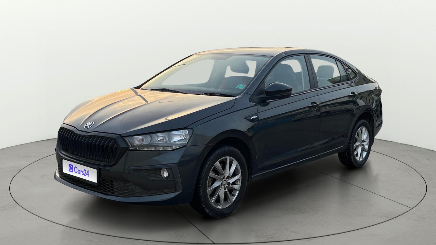 2023 Skoda SLAVIA Ambition 1.5L TSI, Petrol, Manual, 25,954 km, Left Front Diagonal