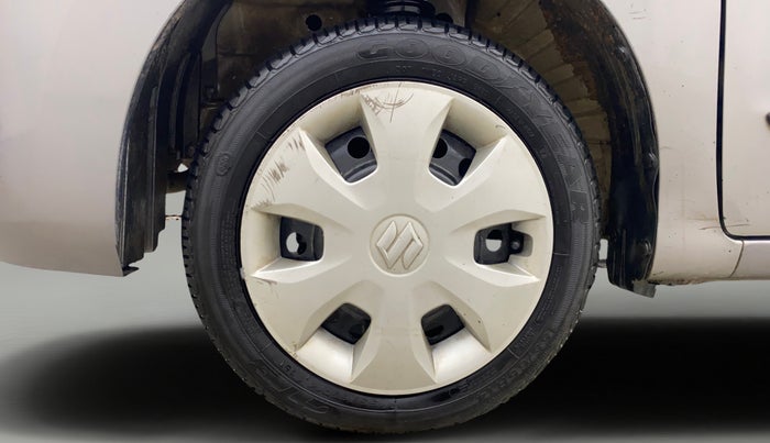2013 Maruti Wagon R 1.0 VXI, Petrol, Manual, 79,744 km, Left Front Wheel