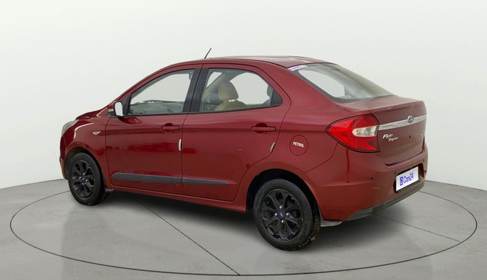 2015 Ford Figo Aspire TITANIUM 1.2 PETROL, Petrol, Manual, 87,026 km, Left Back Diagonal