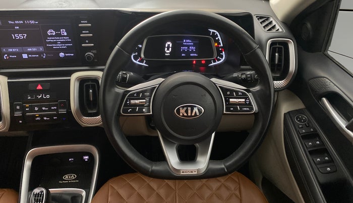 2020 KIA SONET HTX 1.5, Diesel, Manual, 66,884 km, Steering Wheel Close Up
