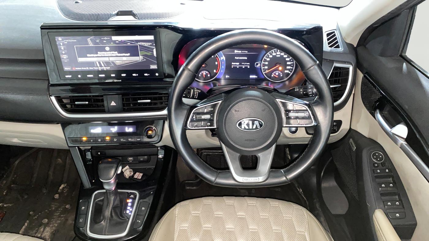 2019 KIA SELTOS HTX PLUS AT1.5 DIESEL, Diesel, Automatic, 65,248 km, Steering Wheel Close Up
