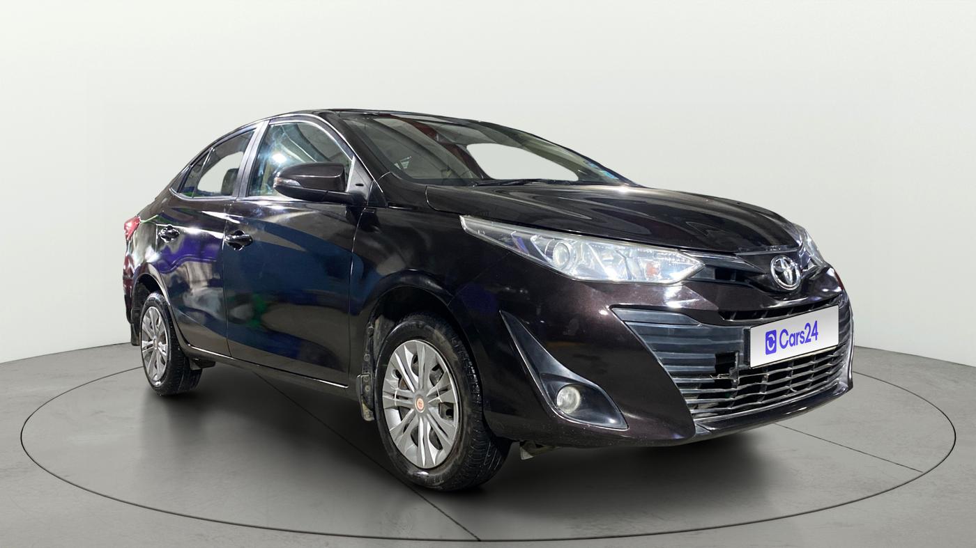 2018 Toyota YARIS G CVT, Petrol, Automatic, 47,398 km, Right Front Diagonal