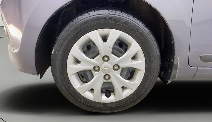 2015 Hyundai Grand i10 SPORTZ 1.2 KAPPA VTVT, Petrol, Manual, 70,997 km, Left Front Wheel