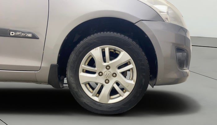 2014 Maruti Swift Dzire ZXI, Petrol, Manual, 58,960 km, Right Front Wheel
