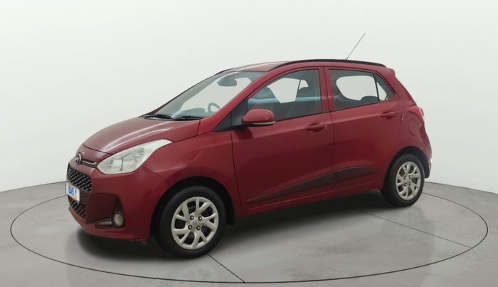 2017 Hyundai Grand i10 SPORTZ (O) 1.2 KAPPA VTVT, Petrol, Manual, 70,307 km, Left Front Diagonal