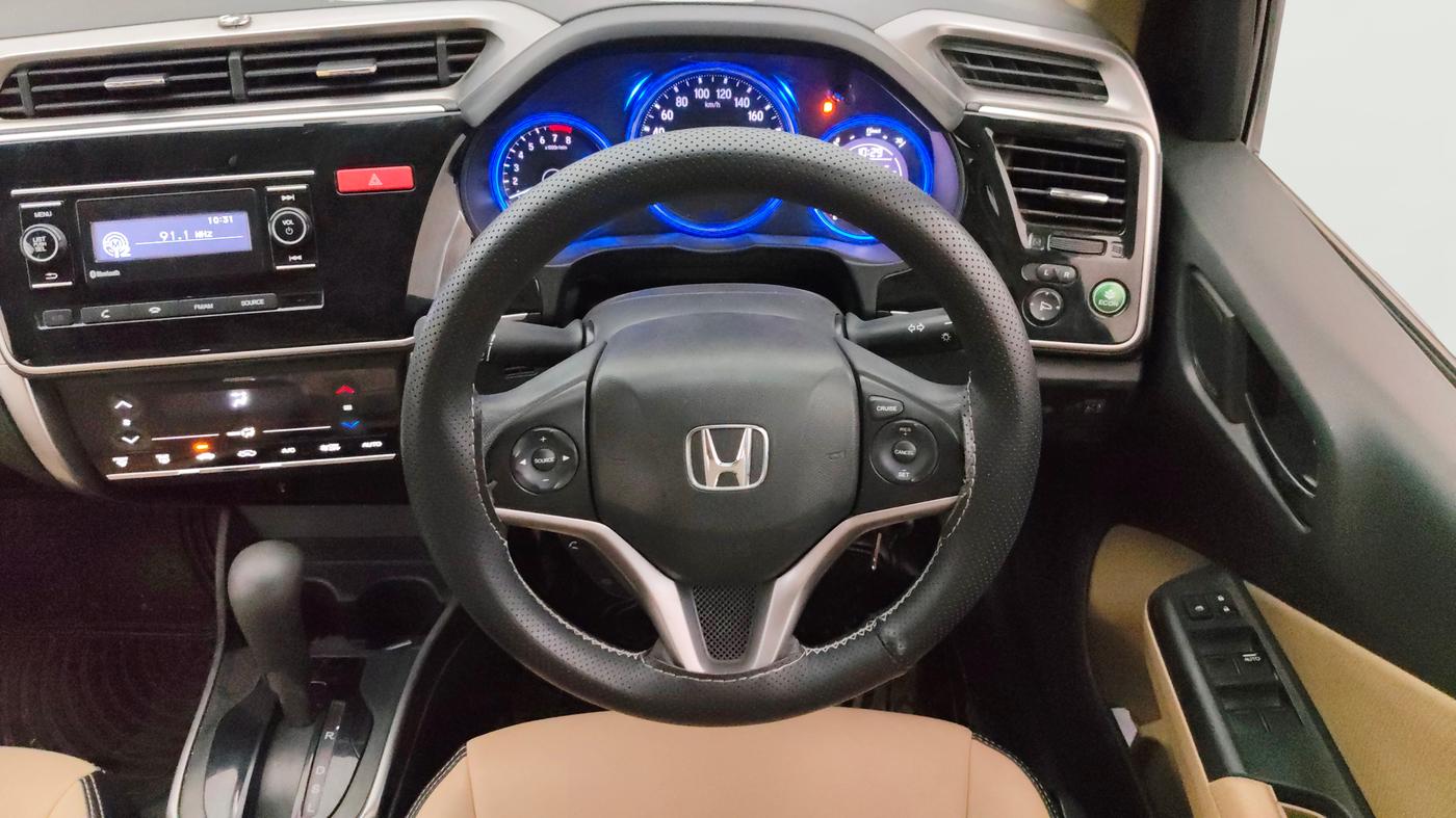 2014 Honda City 1.5L I-VTEC SV CVT, Petrol, Automatic, 78,364 km, Steering Wheel Close Up