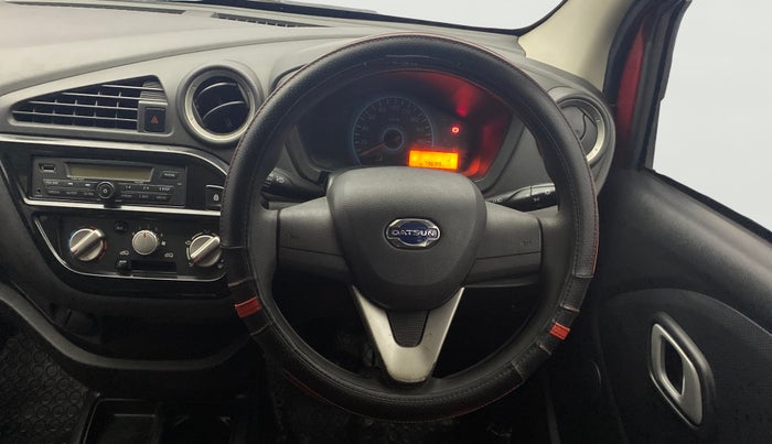 2018 Datsun Redi Go T(O) 1.0 AMT, Petrol, Automatic, 79,697 km, Steering Wheel Close Up