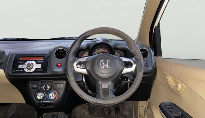 2014 Honda Amaze 1.2L I-VTEC S, Petrol, Manual, 58,085 km, Steering Wheel Close Up
