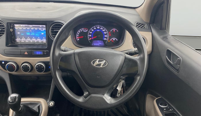 2015 Hyundai Grand i10 MAGNA 1.2 KAPPA VTVT, Petrol, Manual, 64,239 km, Steering Wheel Close Up