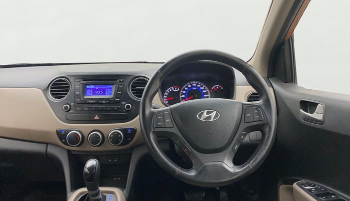 2014 Hyundai Grand i10 ASTA AT 1.2 KAPPA VTVT, Petrol, Automatic, 39,542 km, Steering Wheel Close Up