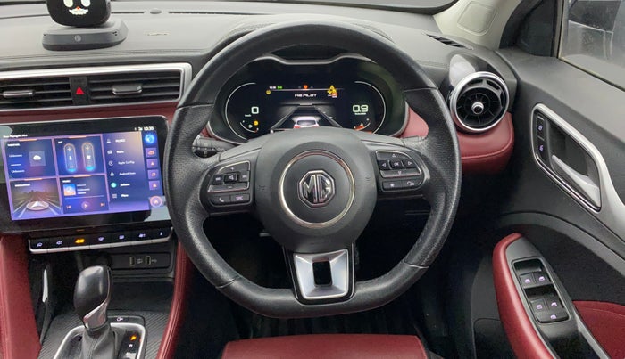 2023 MG ASTOR SAVVY 1.3 TURBO AT S RED, Petrol, Automatic, 23,588 km, Steering Wheel Close Up