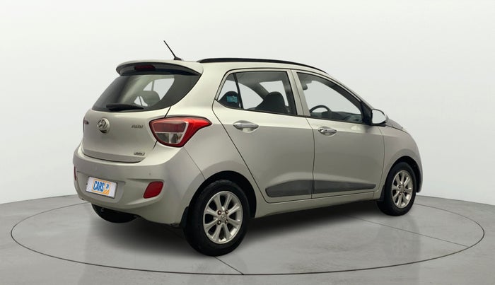 2014 Hyundai Grand i10 ASTA AT 1.2 KAPPA VTVT, Petrol, Automatic, 1,11,150 km, Right Back Diagonal