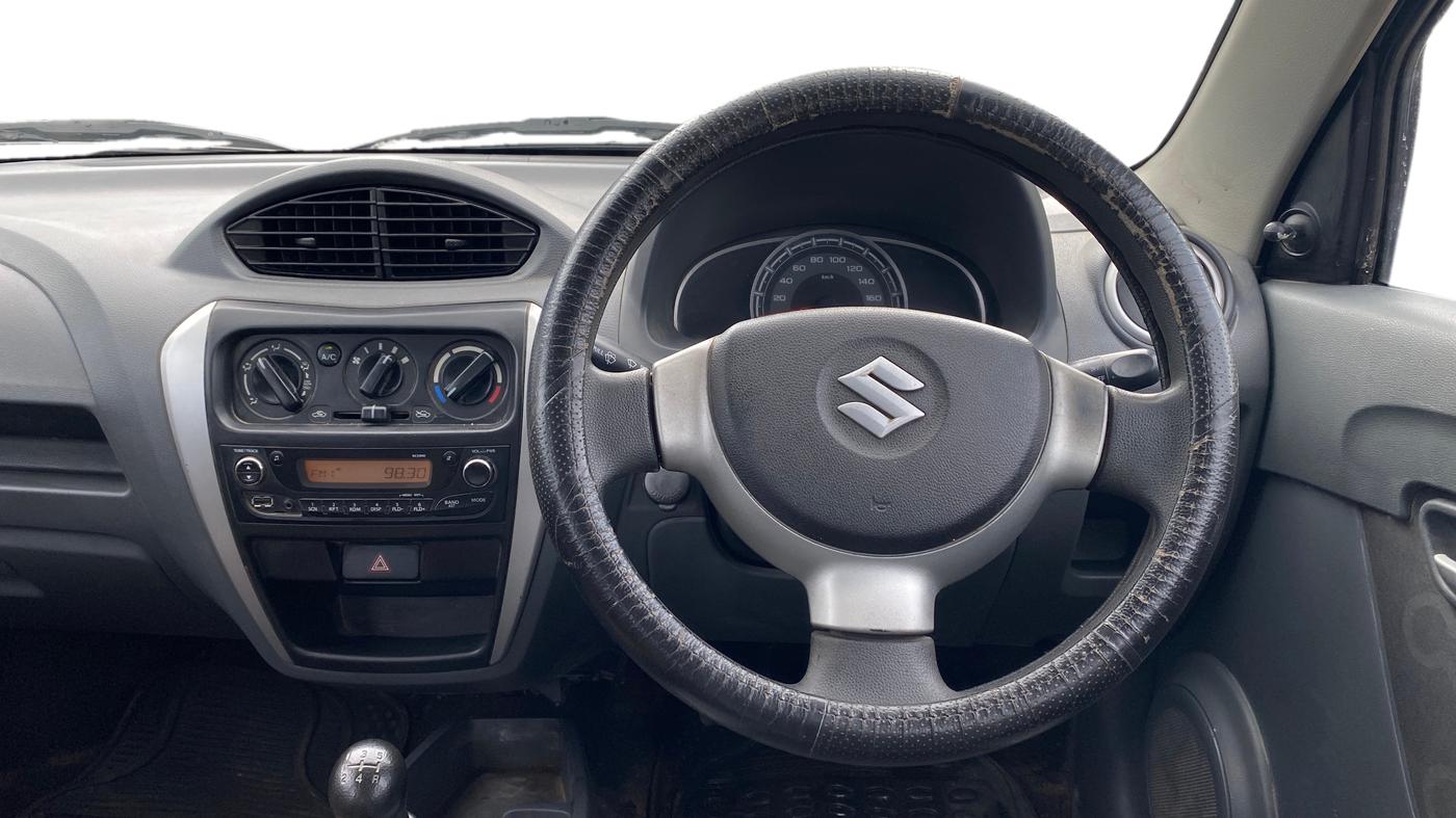 2015 Maruti Alto 800 VXI, Petrol, Manual, 60,522 km, Steering Wheel Close Up