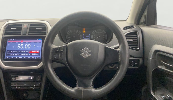 2022 Maruti Vitara Brezza VXI, Petrol, Manual, 51,828 km, Steering Wheel Close Up