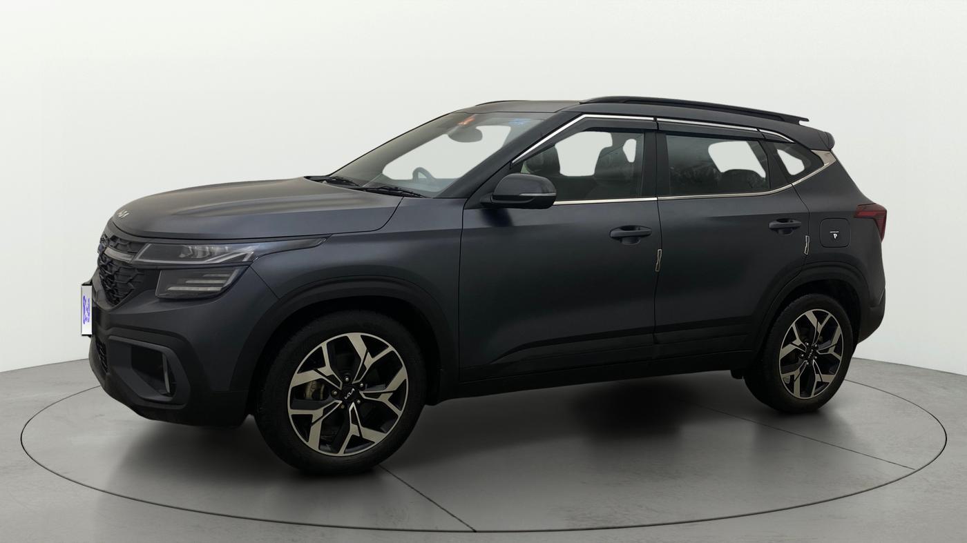 2023 KIA SELTOS  X LINE 1.5 TURBO PETROL DCT, Petrol, Automatic, 13,450 km, Left Front Diagonal