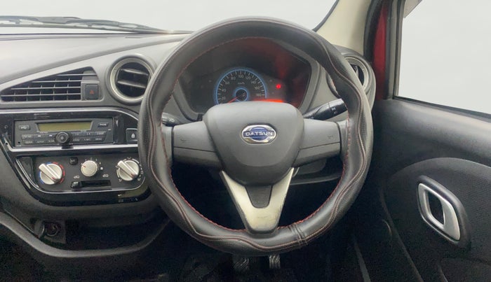 2018 Datsun Redi Go T(O) 1.0 AMT, Petrol, Automatic, 82,507 km, Steering Wheel Close Up