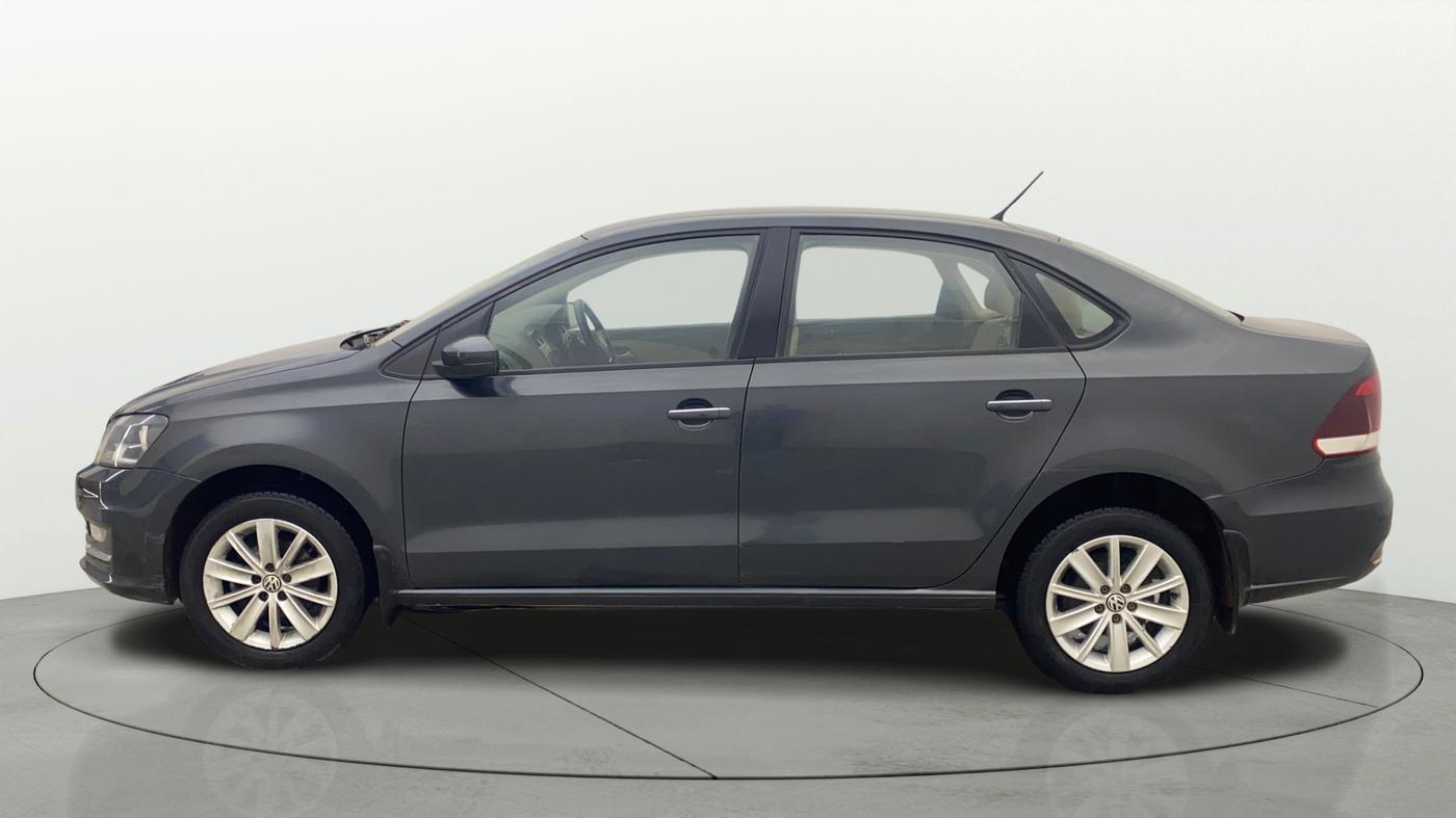 2016 Volkswagen Vento HIGHLINE PETROL AT, Petrol, Automatic, 56,101 km, Left Side