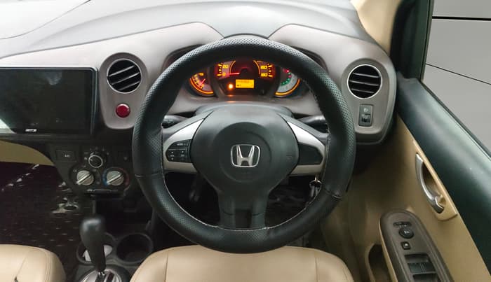 2013 Honda Brio VX AT, Petrol, Automatic, 43,331 km, Steering Wheel Close Up