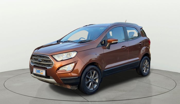 2020 Ford Ecosport TITANIUM 1.5L DIESEL, Diesel, Manual, 1,00,290 km, Left Front Diagonal