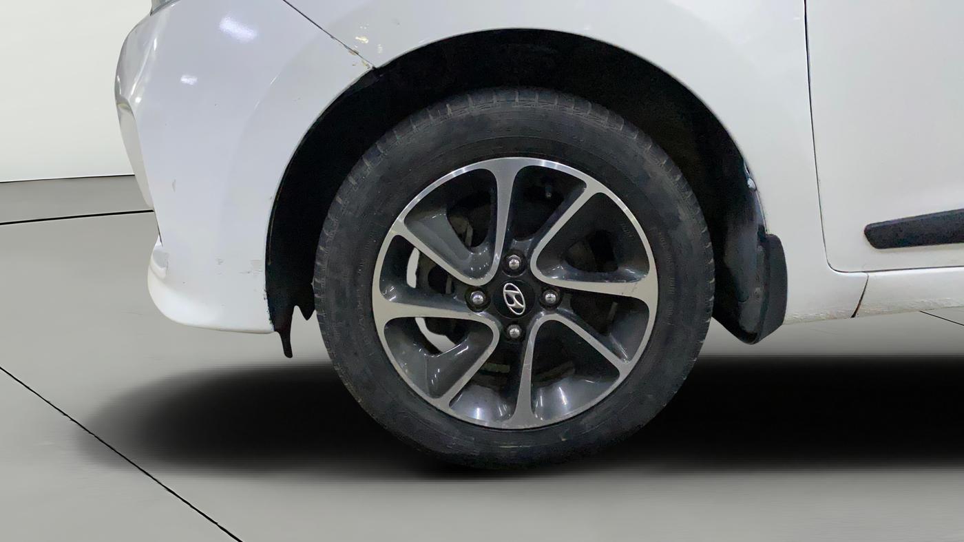 2018 Hyundai Grand i10 ASTA 1.2 KAPPA VTVT, Petrol, Manual, 50,377 km, Left Front Wheel