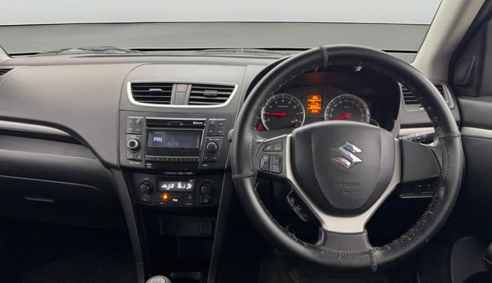 2015 Maruti Swift ZXI, Petrol, Manual, 88,899 km, Steering Wheel Close Up
