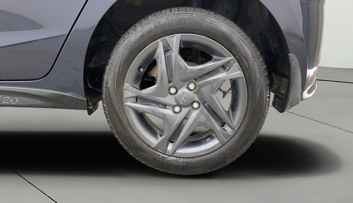 2023 Hyundai NEW I20 SPORTZ 1.2 IVT, Petrol, Automatic, 6,536 km, Left Rear Wheel