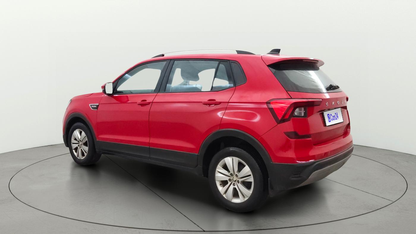2021 Skoda KUSHAQ AMBITION 1.0L TSI MT, Petrol, Manual, 51,528 km, Left Back Diagonal