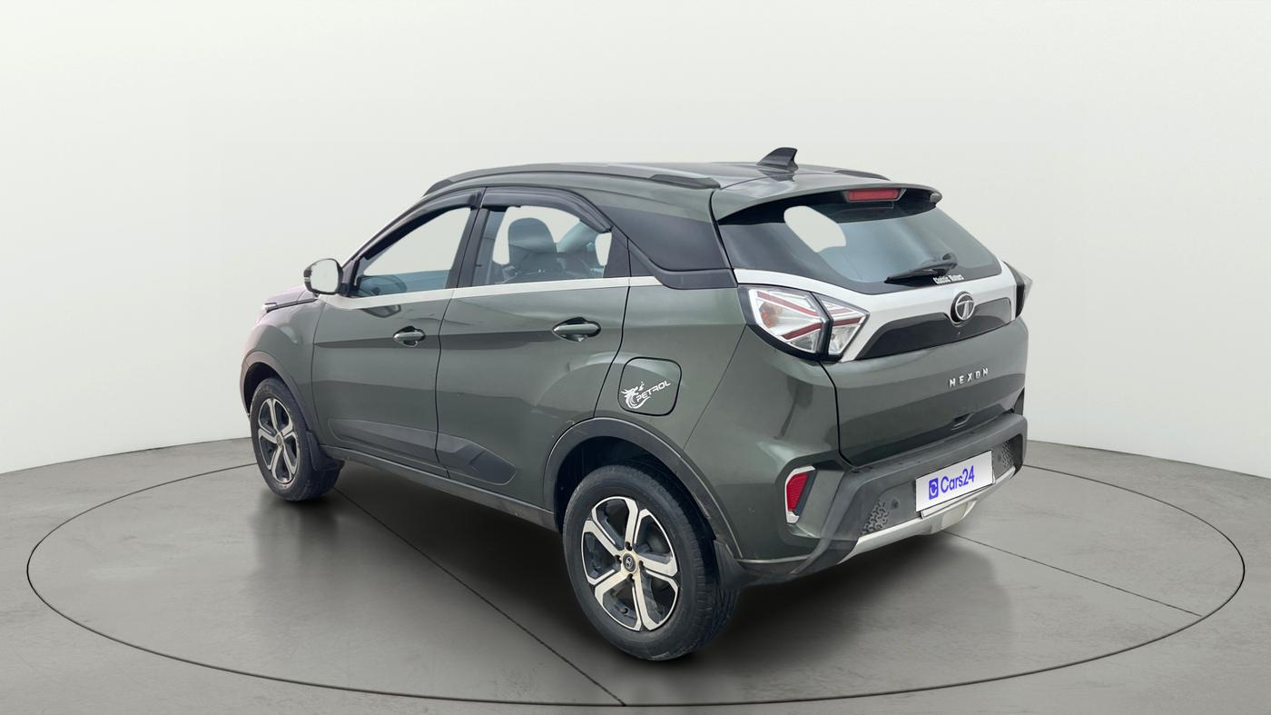 2021 Tata NEXON XZ PLUS PETROL SUNROOF, Petrol, Manual, 44,135 km, Left Back Diagonal