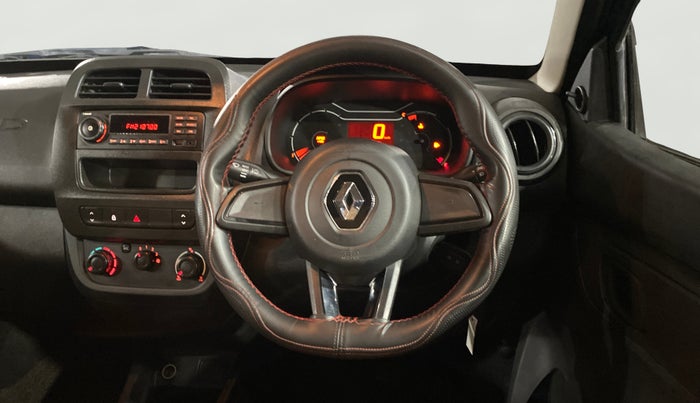 2021 Renault Kwid RXL 1.0 AMT, Petrol, Automatic, 20,240 km, Steering Wheel Close Up