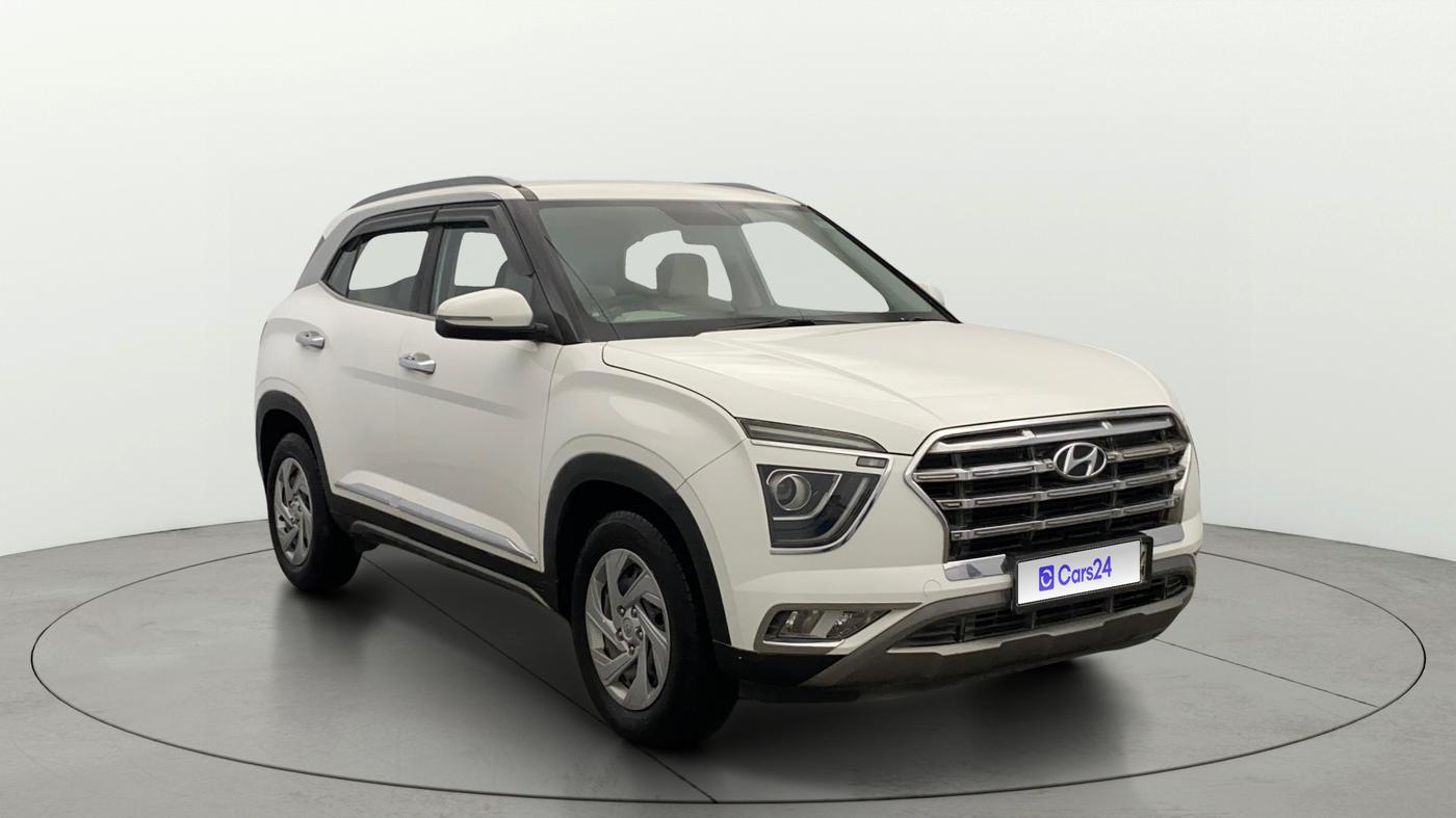 2021 Hyundai Creta EX 1.5 DIESEL, Diesel, Manual, 53,967 km, Right Front Diagonal