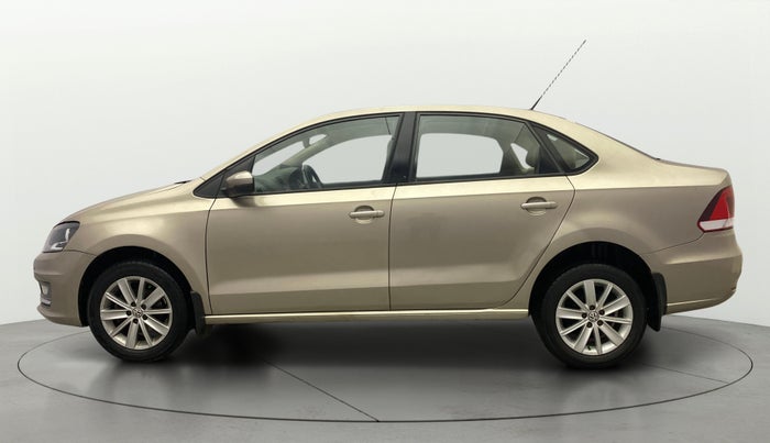 2015 Volkswagen Vento HIGHLINE 1.6 MPI, Petrol, Manual, 1,27,839 km, Left Side