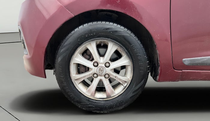 2014 Hyundai Grand i10 ASTA AT 1.2 KAPPA VTVT, Petrol, Automatic, 57,354 km, Left Front Wheel