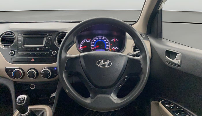 2015 Hyundai Grand i10 SPORTZ 1.2 KAPPA VTVT, Petrol, Manual, 81,870 km, Steering Wheel Close Up