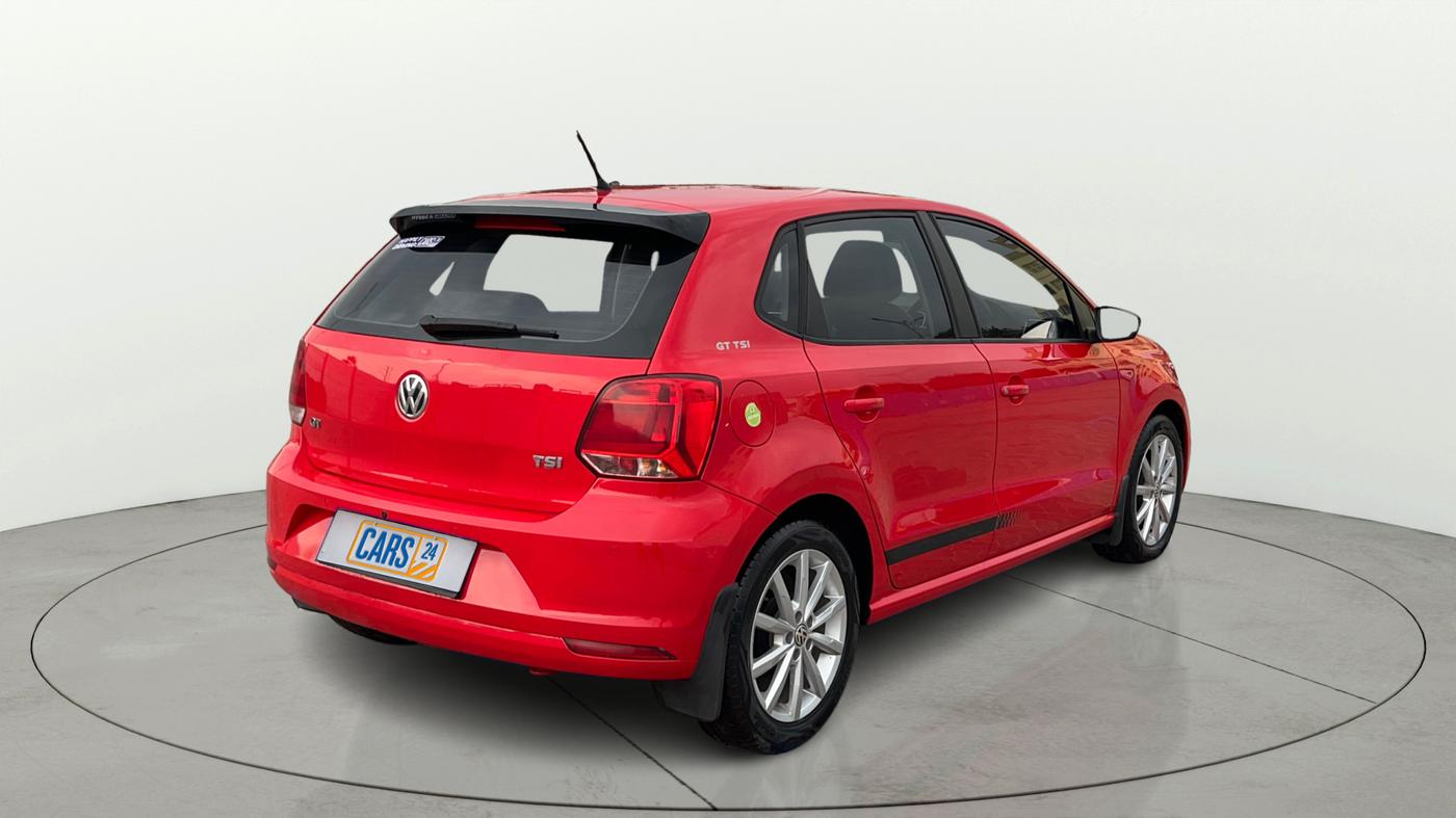 2017 Volkswagen Polo GT TSI AT, Petrol, Automatic, 24,640 km, Right Back Diagonal