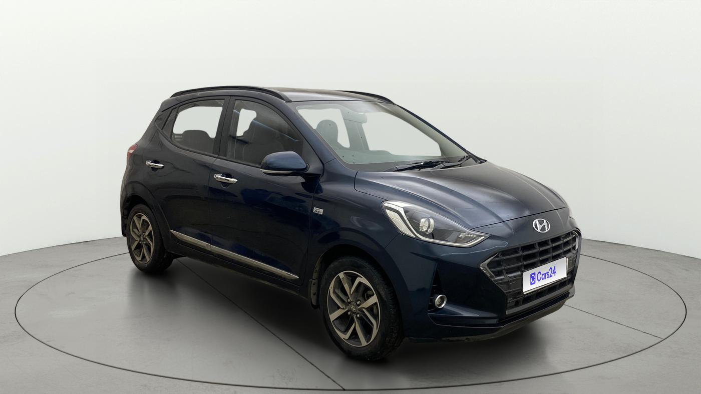 2021 Hyundai GRAND I10 NIOS ASTA AMT 1.2 KAPPA VTVT, Petrol, Automatic, 55,730 km, Right Front Diagonal