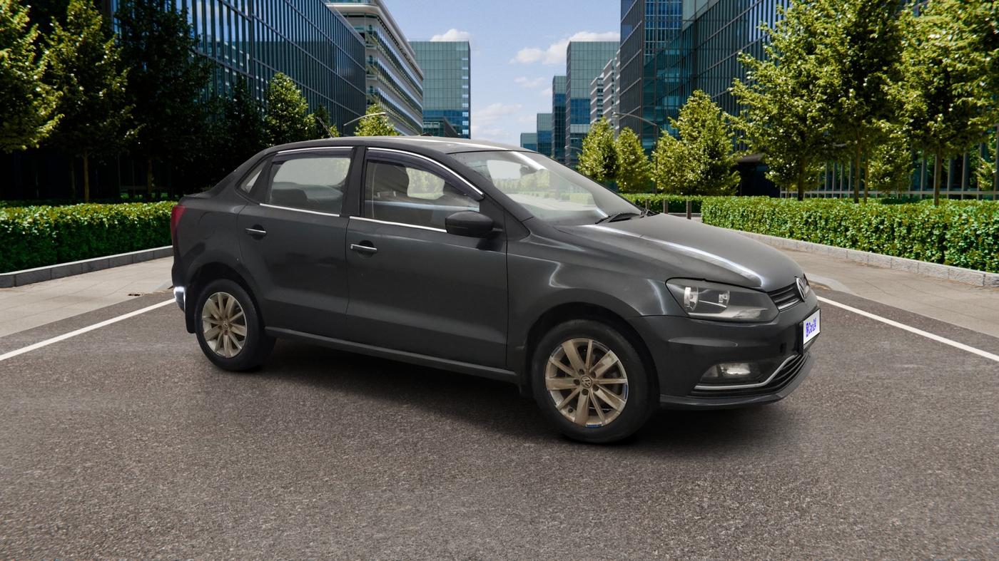 2016 Volkswagen Ameo HIGHLINE1.2L, Petrol, Manual, 74,987 km, Right Front Diagonal