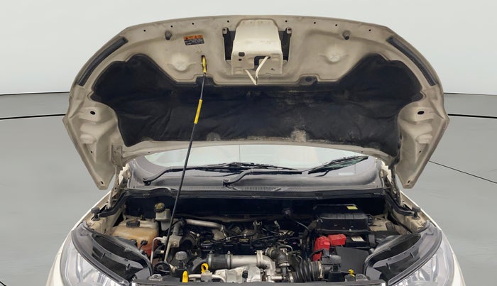 2017 Ford Ecosport TREND 1.5L DIESEL, Diesel, Manual, 1,22,815 km, Open Bonet