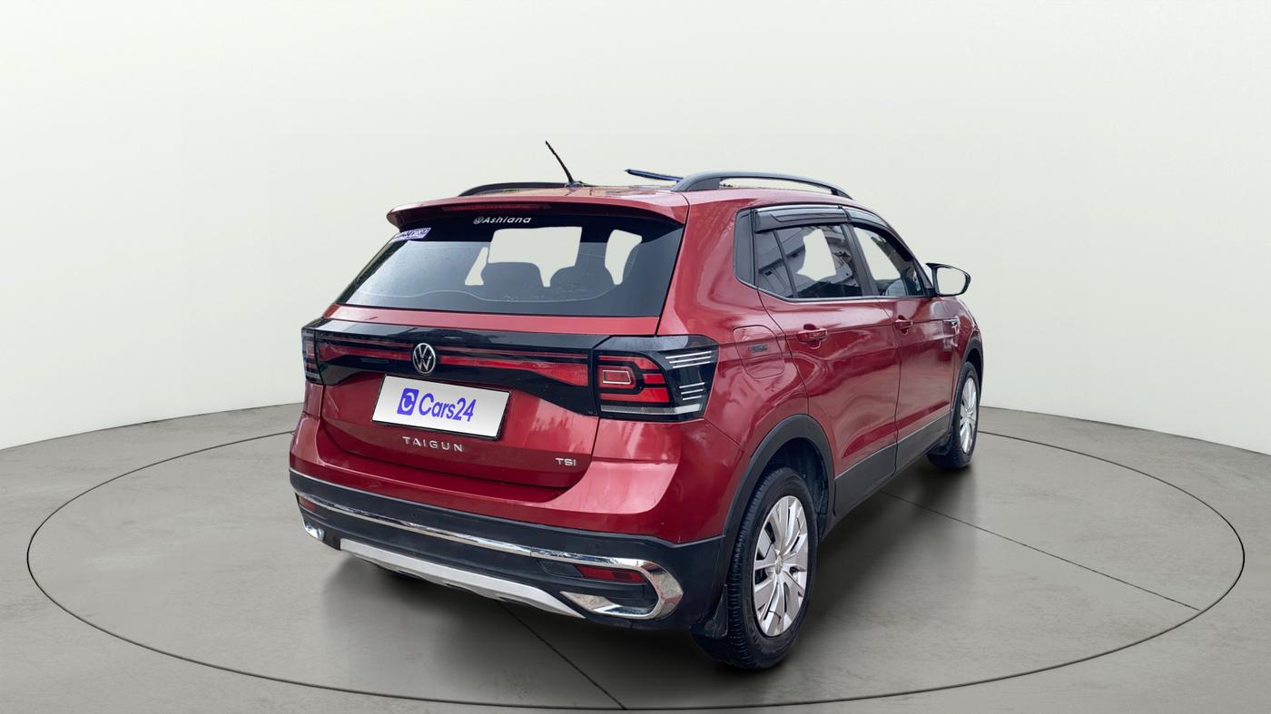 2022 Volkswagen TAIGUN COMFORTLINE 1.0 TSI MT, Petrol, Manual, 41,944 km, Right Back Diagonal