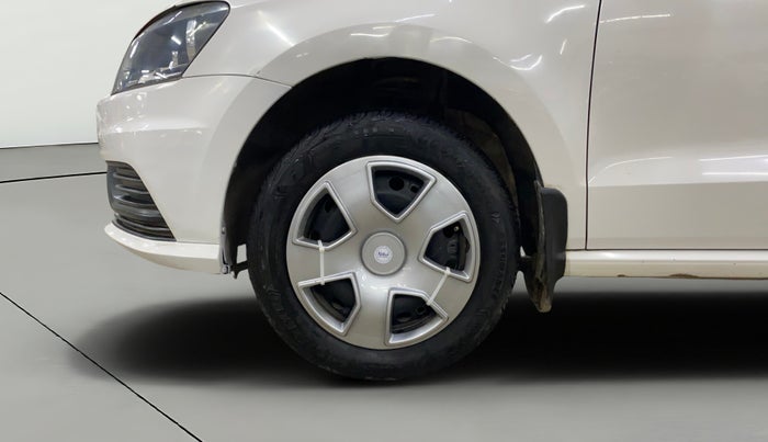 2018 Volkswagen Ameo COMFORTLINE 1.0L, Petrol, Manual, 1,06,101 km, Left Front Wheel