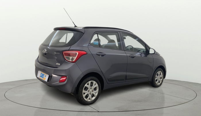 2015 Hyundai Grand i10 SPORTZ 1.2 KAPPA VTVT, Petrol, Manual, 29,847 km, Right Back Diagonal