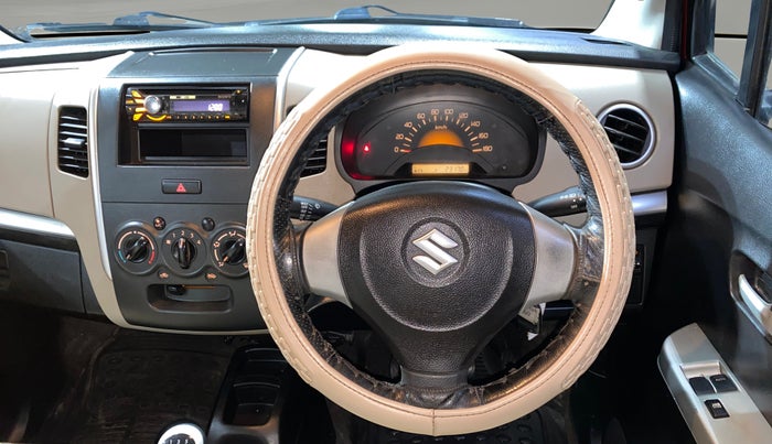 2013 Maruti Wagon R 1.0 LXI, Petrol, Manual, 23,167 km, Steering Wheel Close Up