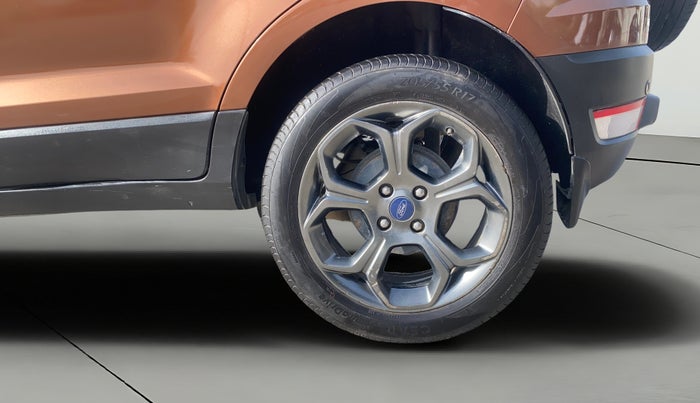 2018 Ford Ecosport TITANIUM 1.5L SPORTS(SUNROOF) DIESEL, Diesel, Manual, 1,42,097 km, Left Rear Wheel