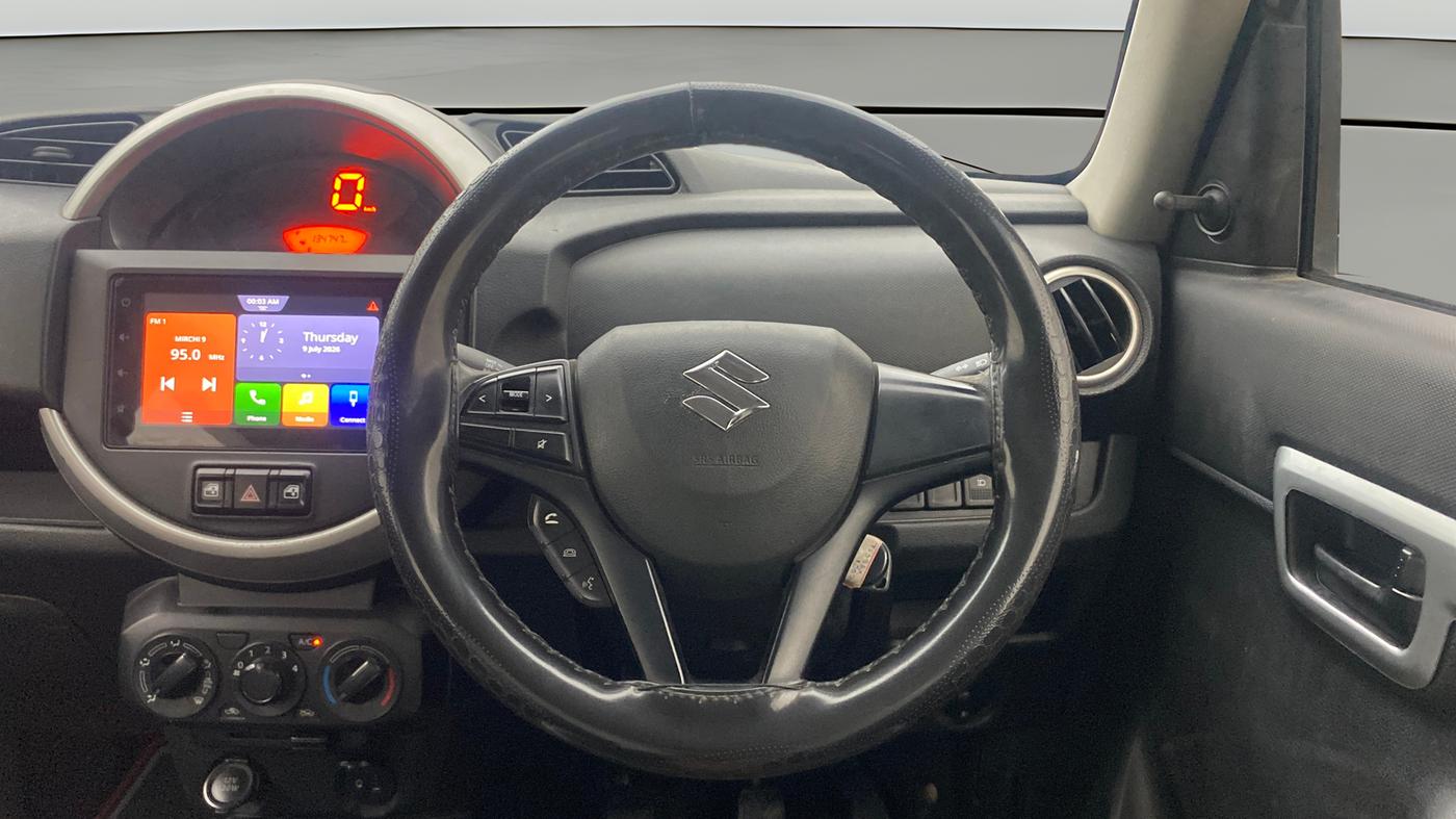 2019 Maruti S PRESSO VXI+, Petrol, Manual, 1,34,696 km, Steering Wheel Close Up