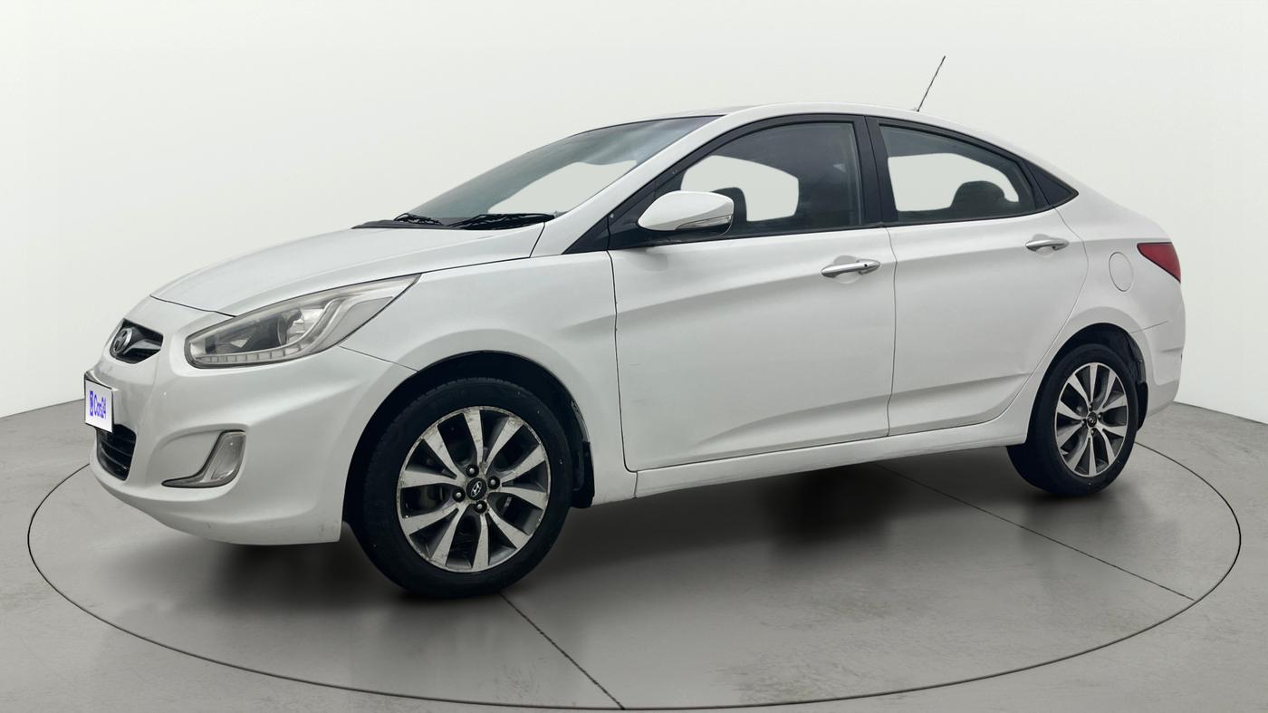 2014 Hyundai Verna FLUIDIC 1.6 CRDI SX OPT, Diesel, Manual, 81,619 km, Left Front Diagonal